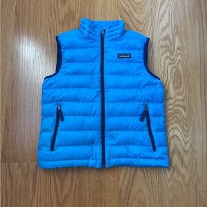 Patagonia Kids Blue Puffer Vest